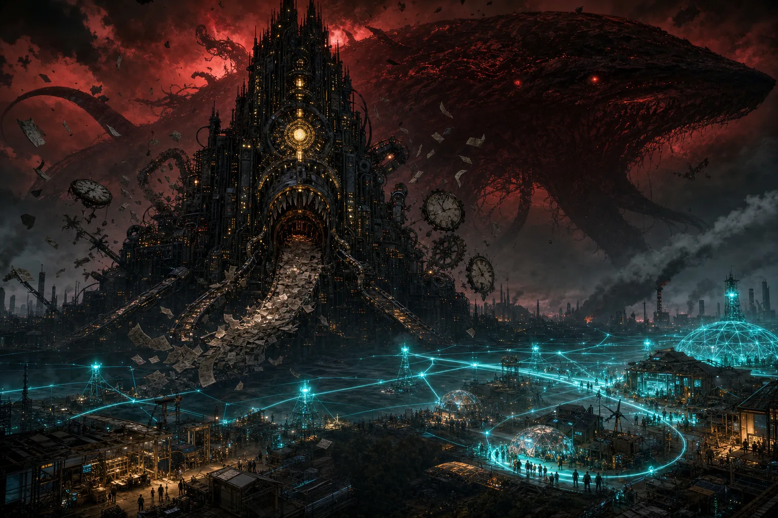 The Machine, the Leviathan, and the Post-Wage Covenant